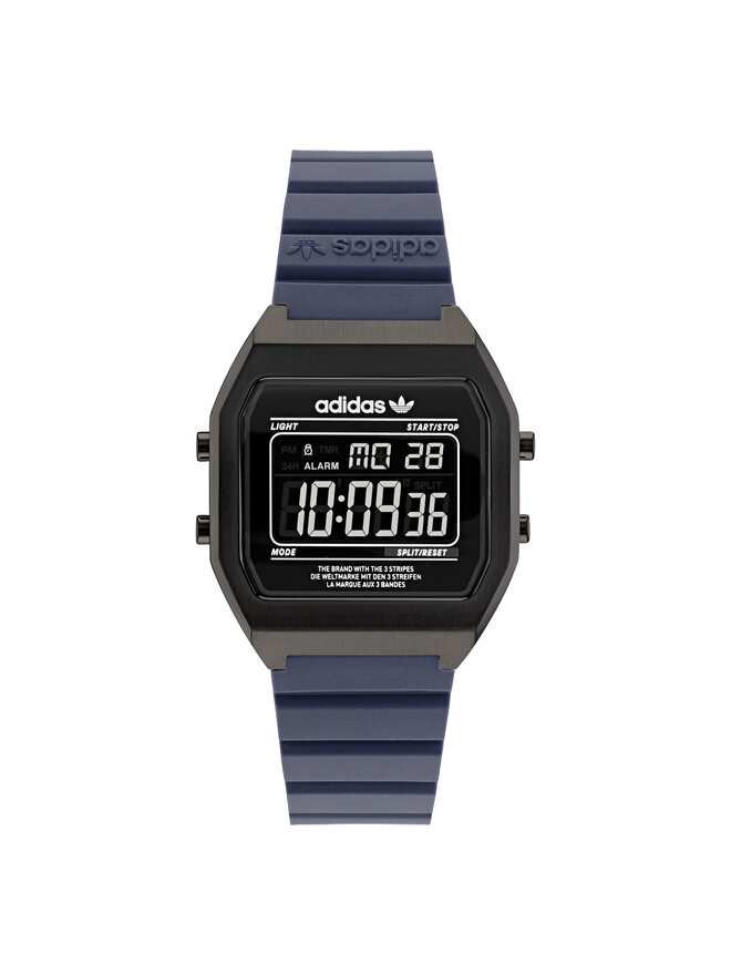 Uhr adidas Originals Street Digital Two AOST22077 Dunkelblau eschuhe
