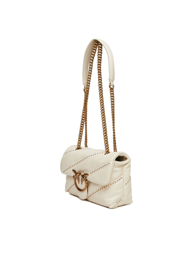 PINKO Τσάντα PINKO Love Puff Mini Cl PE 25 PLTT 100039 A26T Εκρού