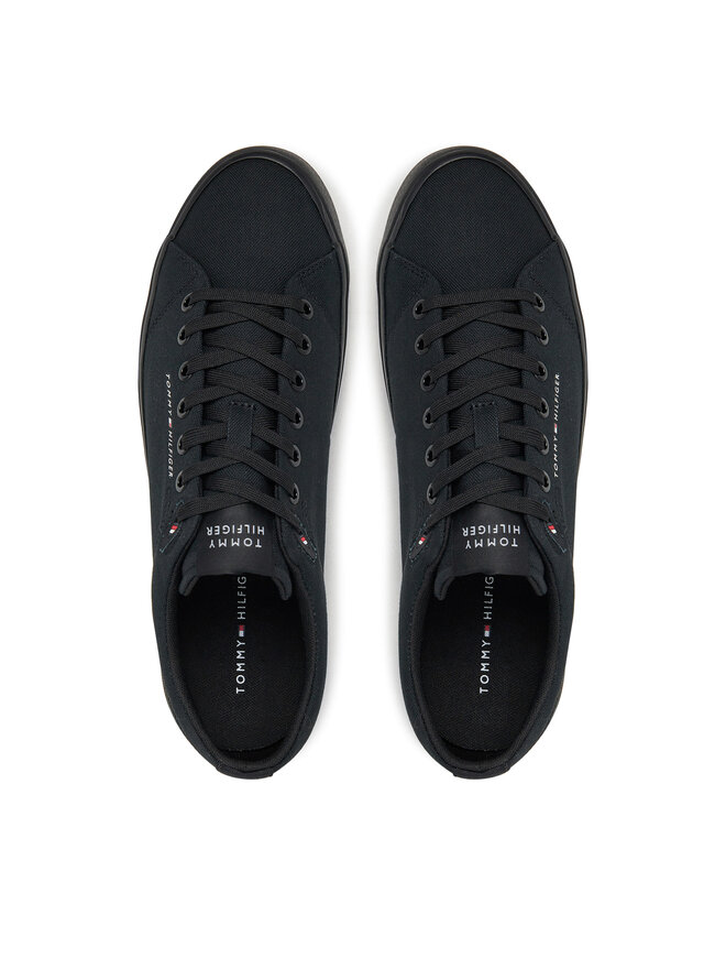 Tommy Hilfiger Πάνινα παπούτσια Tommy Hilfiger Hi Vulc Low Core Canvas FM0FM05396 Μαύρο