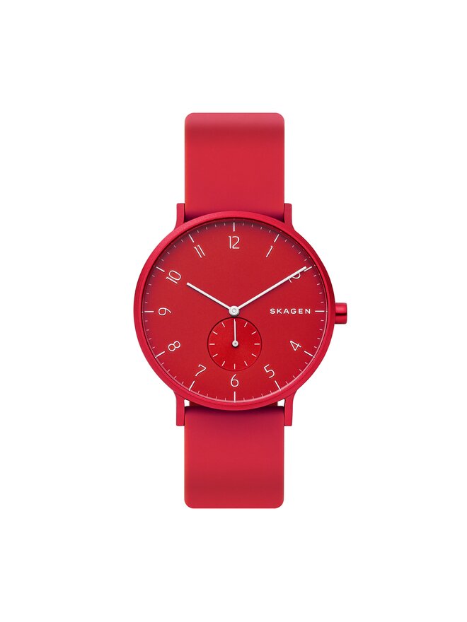 Skagen Uhr Skagen Aaren Kulor SKW6512 Rot
