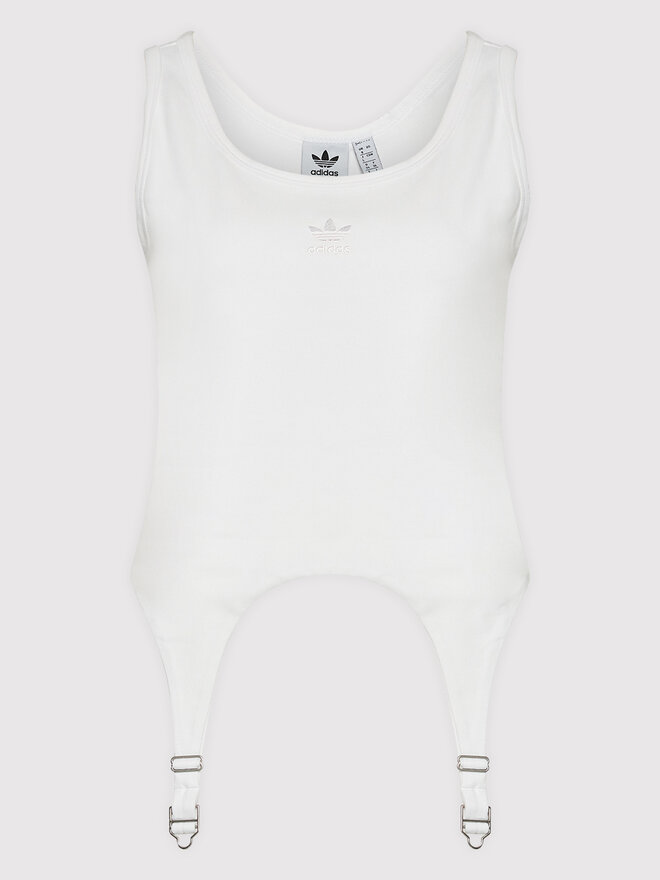adidas adidas Τοπ Always Original HF2005 Λευκό Regular Fit