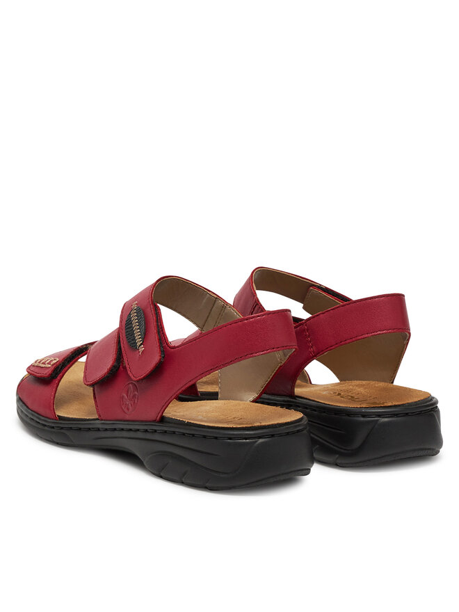 Rieker Σανδάλια Rieker 64573-33 Κόκκινο