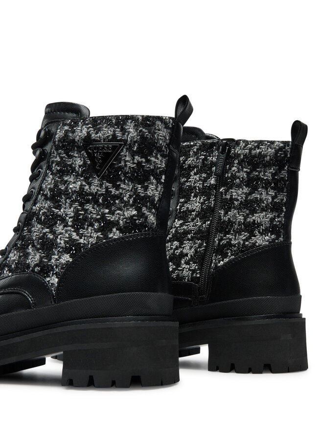 Guess Schnürstiefeletten Guess Badany FLFBDN ELE10 Schwarz