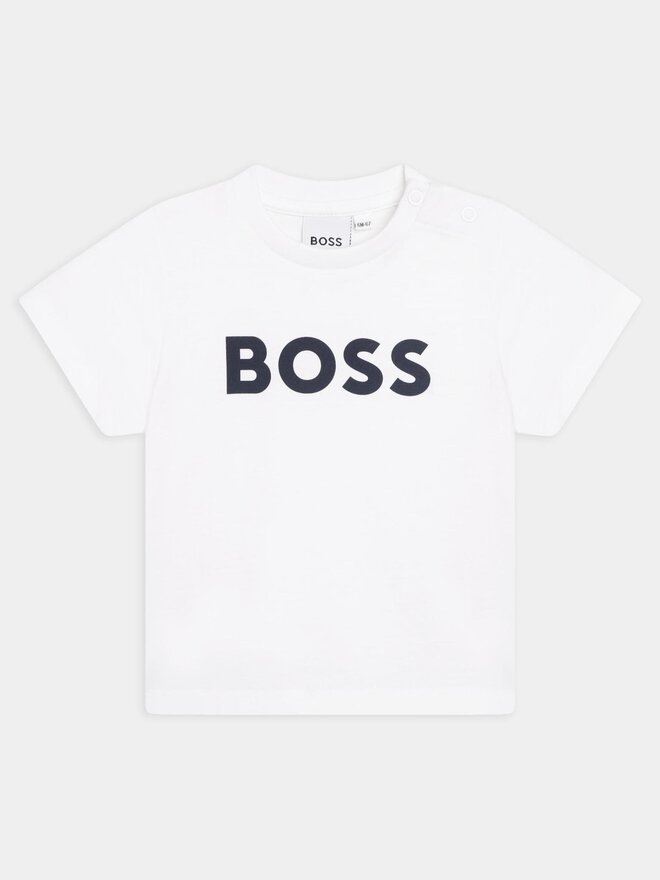 BOSS BOSS Camiseta J05P12 M Blanco Regular Fit