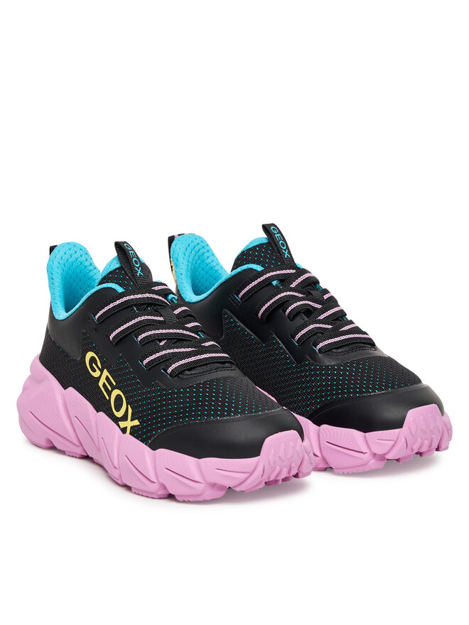 Geox Sneakers Geox J Flexyper Fast J55N5A 0T99J C9240 S Schwarz