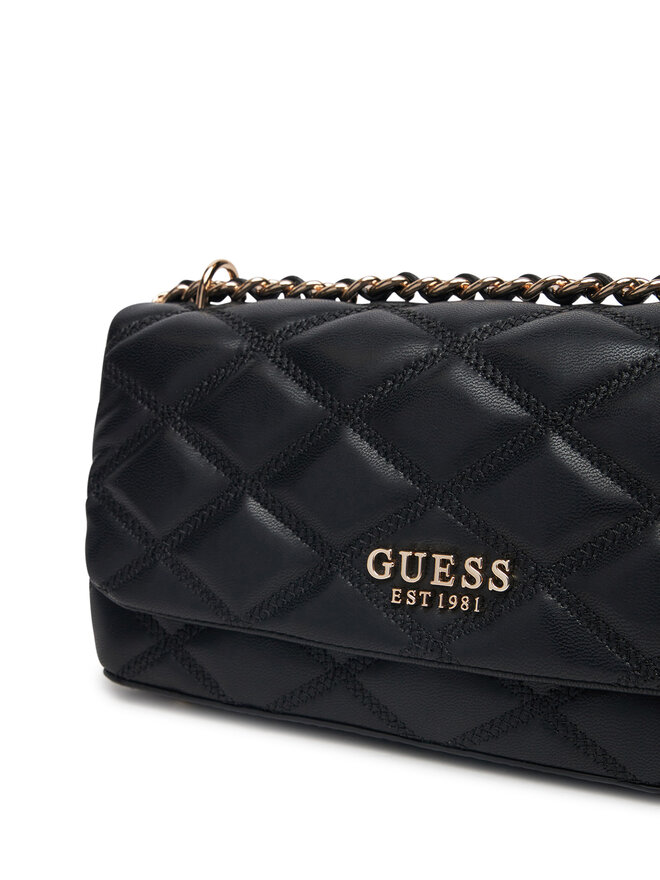 Guess Handtasche Guess HWQG96 32210 Schwarz