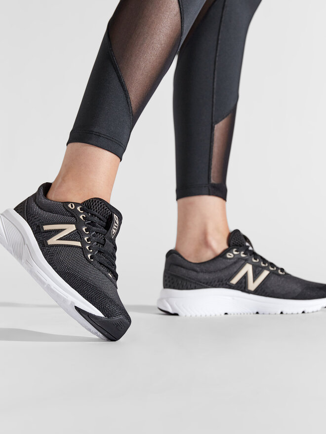 B??eck� boty New Balance 411 v2 W411LB2 ?ern? | eobuv.cz