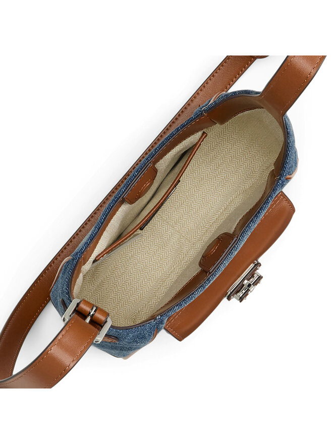 LAUREN RALPH LAUREN Kabelka LAUREN RALPH LAUREN 431970473001 Tmavomodrá