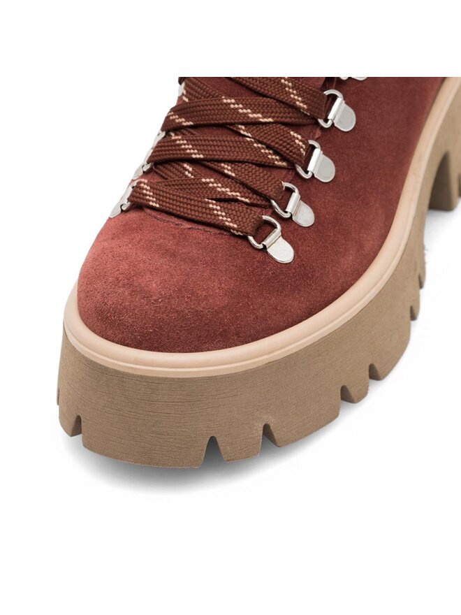 Lasocki Schnürstiefeletten Lasocki RST-HOBBY-02 Dunkelrot