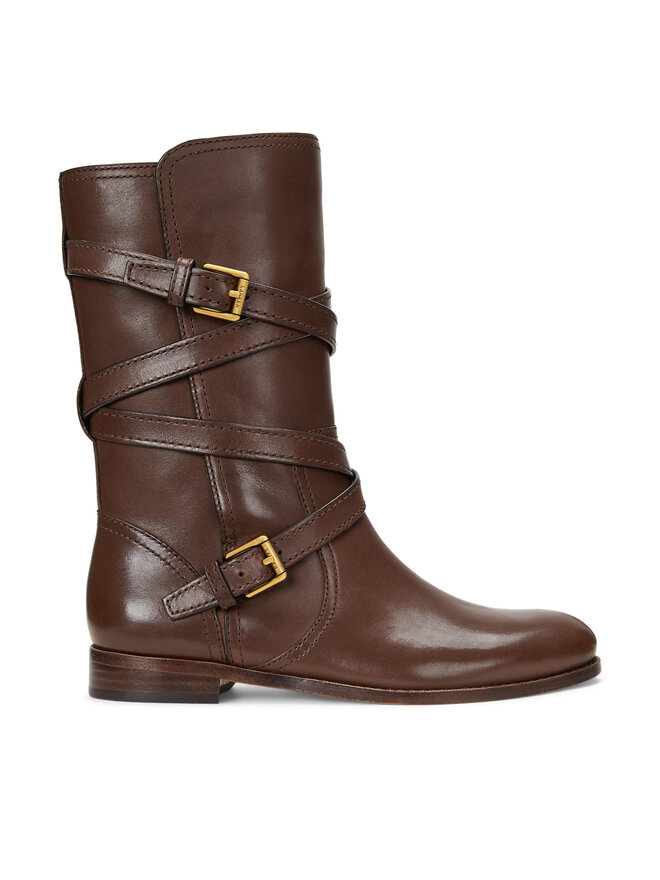 LAUREN RALPH LAUREN Škornji LAUREN RALPH LAUREN 802945680003 Rjava