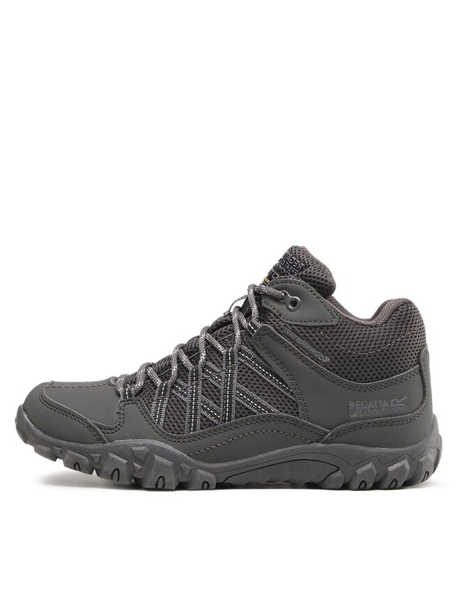 Regatta Pārgājienu apavi Regatta Lady Edgepoint Mid Wp RWF622 Pelēks