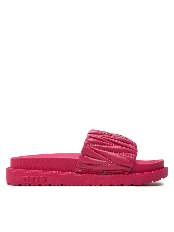 Big Star Shoes Klapki Big Star Shoes NN274A749 Różowy