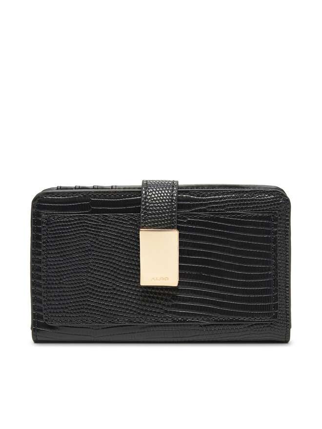 Aldo Голям дамски портфейл Aldo Sandgate 13989486 Черен