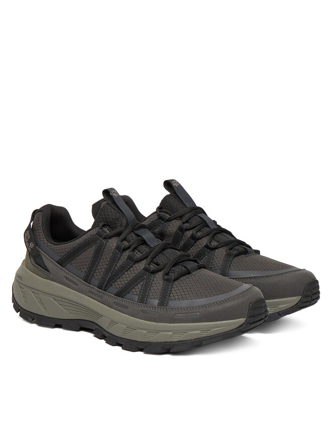 Jack Wolfskin Trekkingschuhe Jack Wolfskin Wild Hike Texapore Low M A65577 6156 Schwarz