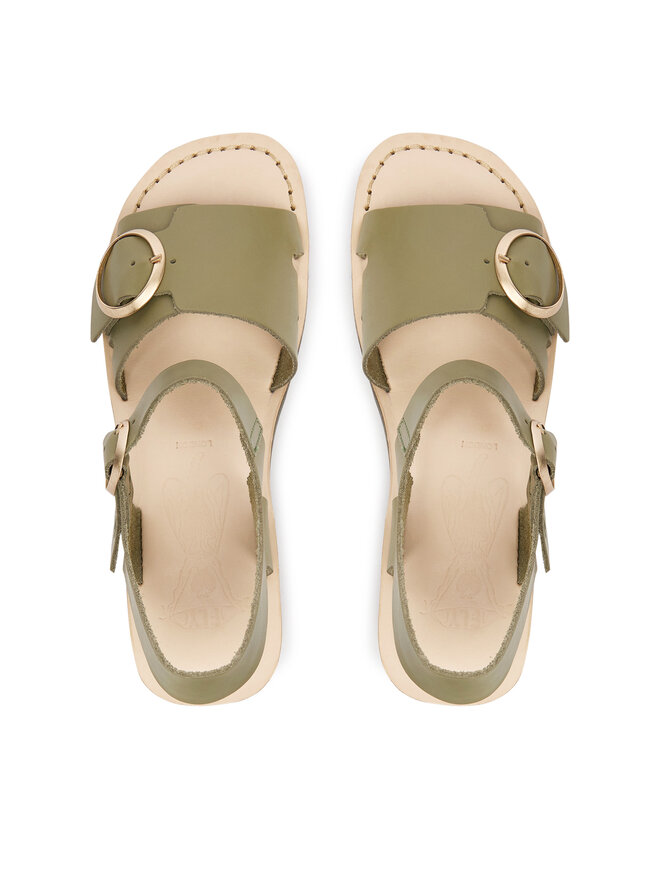 Fly London Sandalen Fly London Eblifly P145238 Grün