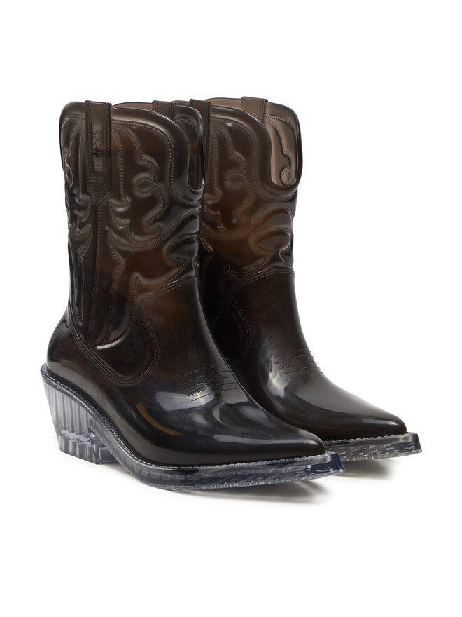 Melissa Botines camperos Melissa Texas Ad 35860 Negro