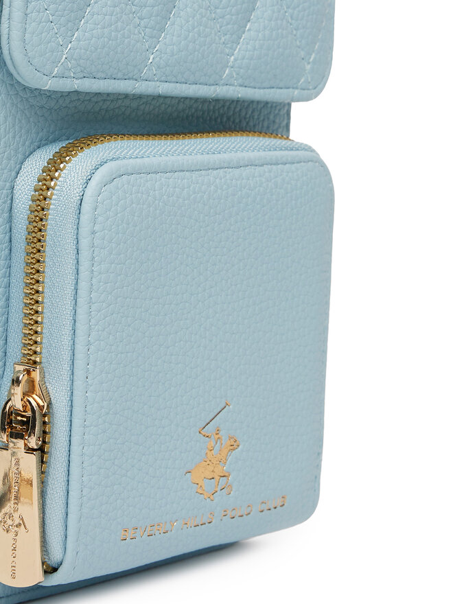 Beverly Hills Polo Club Torebka Beverly Hills Polo Club BHPC-L-007-07 Niebieski