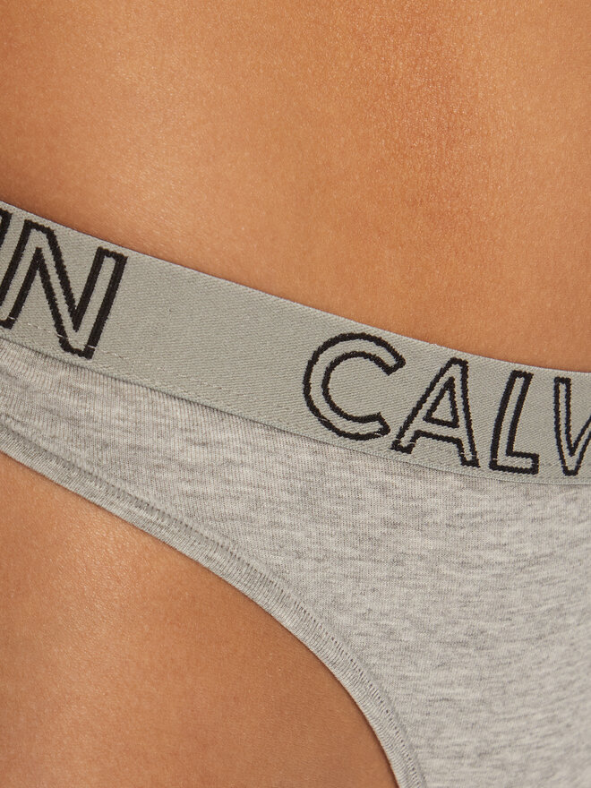 Calvin Klein Underwear Calvin Klein Underwear Стрінги Ultimate 000QD3636E Сірий