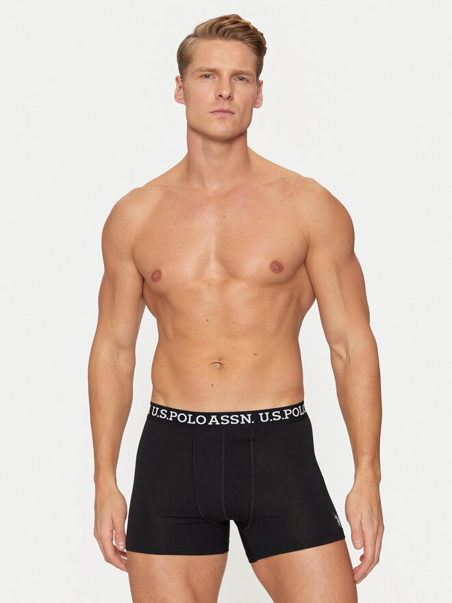 U.S. Polo Assn. U.S. Polo Assn. 3 darab boxer MUP3438 Fekete