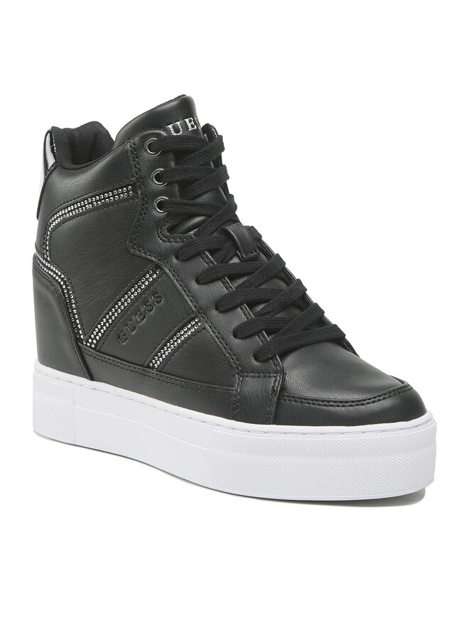 Guess Tenisice Guess Giala FL5ALA ELE12 Crna