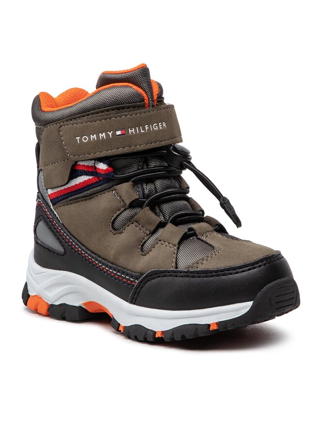 Tommy Hilfiger Апрески Tommy Hilfiger Tech Bootie T3B5-32542-1487 M Зелен