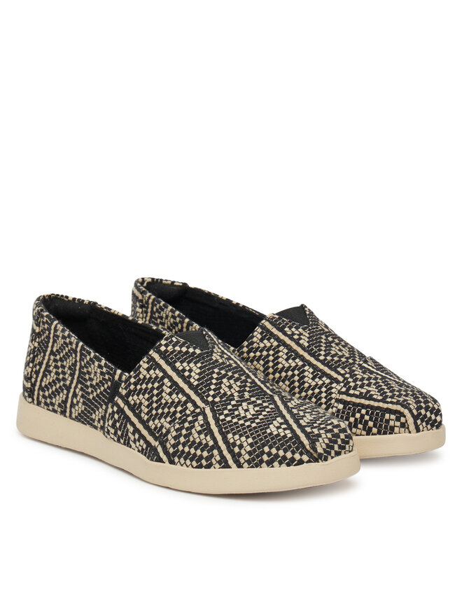 Toms Félcipő Toms Alpargata Plus 10021912 Fekete