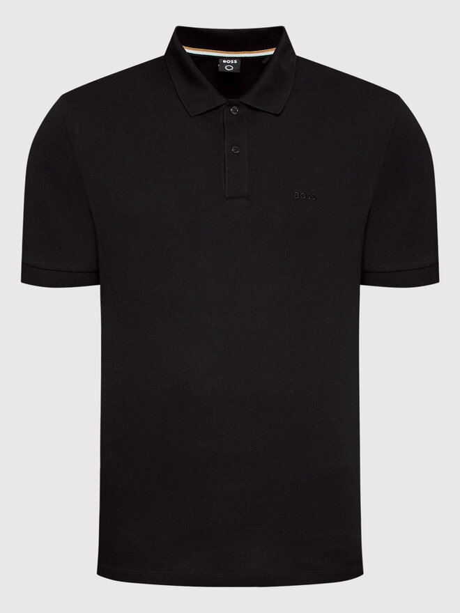 BOSS Boss Поло Pallas 50468362 Чорний Regular Fit