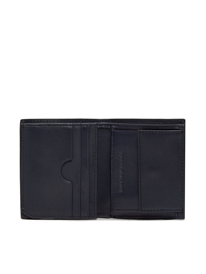 Tommy Hilfiger Portofel Mare pentru Bărbați Tommy Hilfiger Th Saffiano Trifold AM0AM12197 Negru