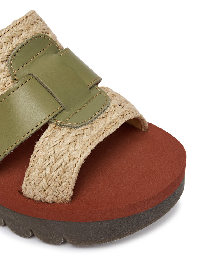 Fly London Sandalen Fly London Yoryfly P145430 Grün