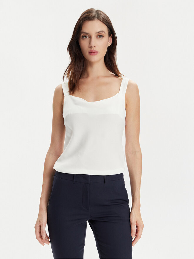 Marella Marella Τοπ Odilia 2413161182 Λευκό Regular Fit