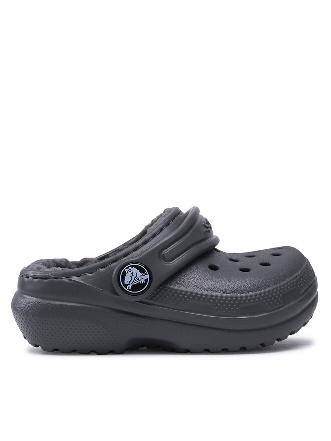 Crocs Iešļūcenes Crocs Classic Lined Clog K 203506 Pelēks