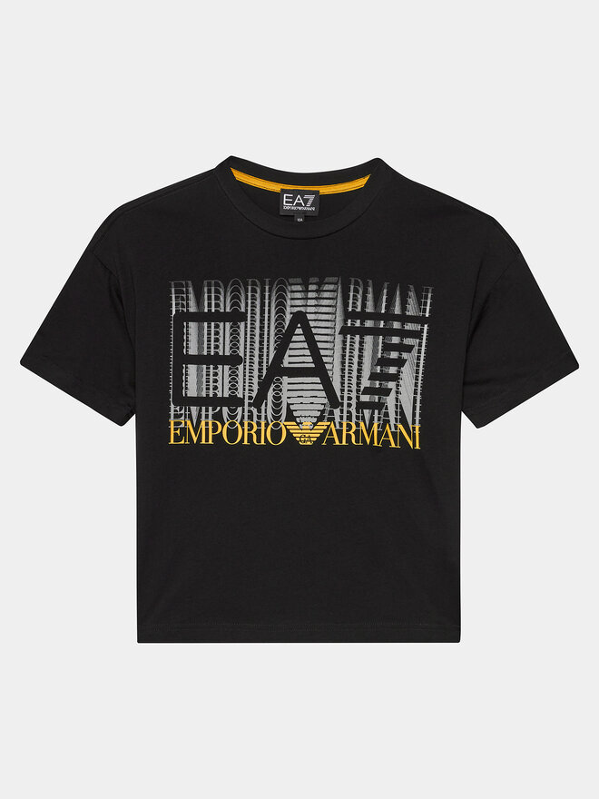 EA7 Emporio Armani EA7 Emporio Armani Póló 3DBT59 BJ02Z 1200 Fekete Regular Fit