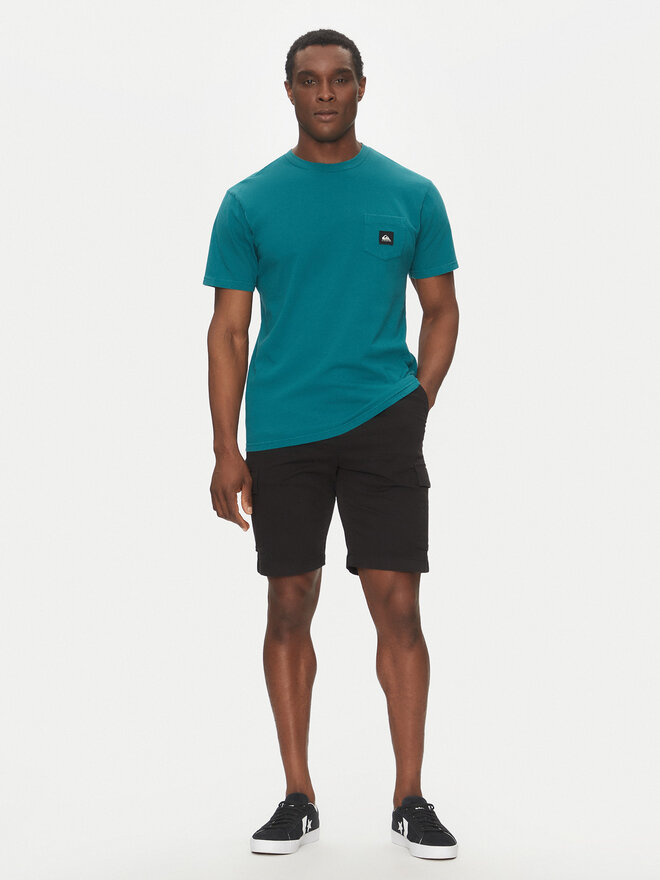 Quiksilver Quiksilver T-Shirt EQYZT08035 Türkisfarben Regular Fit