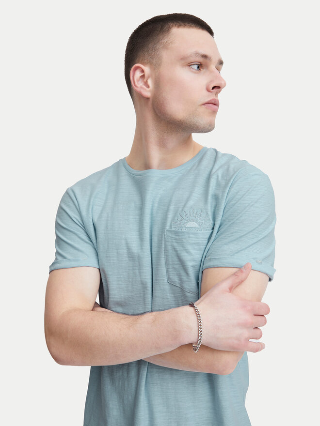 Blend Blend Camiseta 20716864 Azul Regular Fit