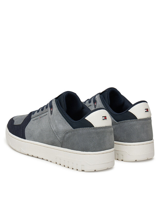 Tommy Hilfiger Снікерcи Tommy Hilfiger Basket Core Lite Suede FM0FM05519 Сірий