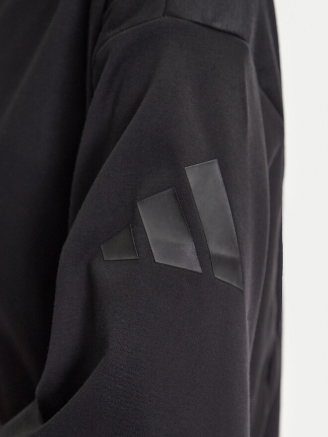 adidas adidas Marškinėliai ALL SZN Soft Lux JM3800 Juoda Loose Fit