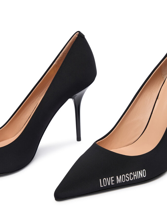 LOVE MOSCHINO Szpilki LOVE MOSCHINO JA10299G0NIM0000 Czarny