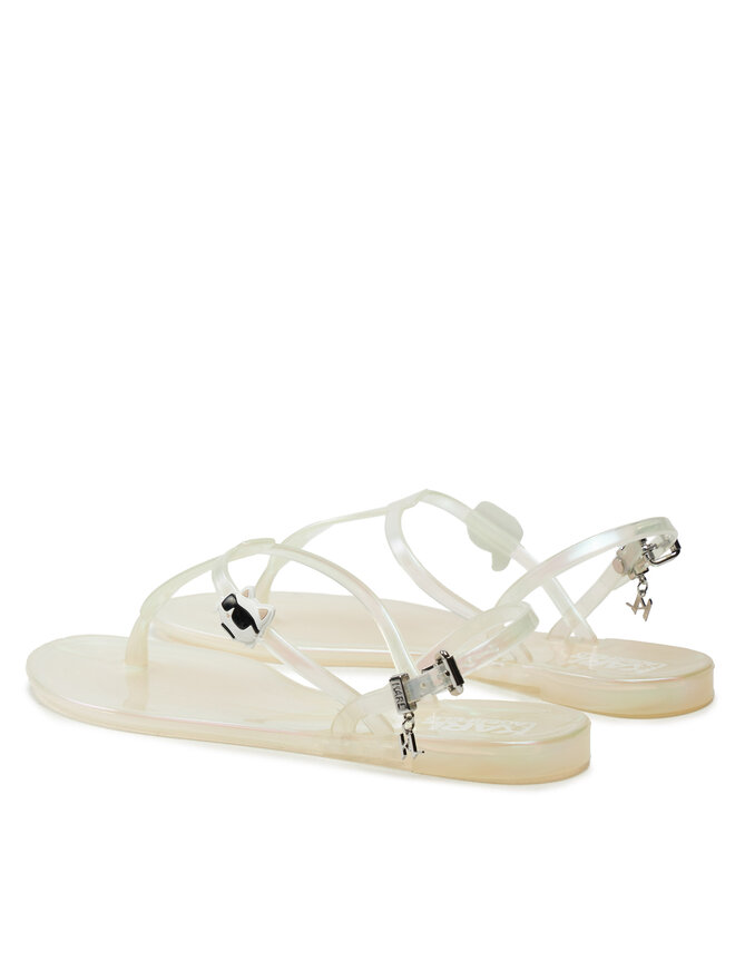 KARL LAGERFELD Sandale KARL LAGERFELD KL80002N Argintiu