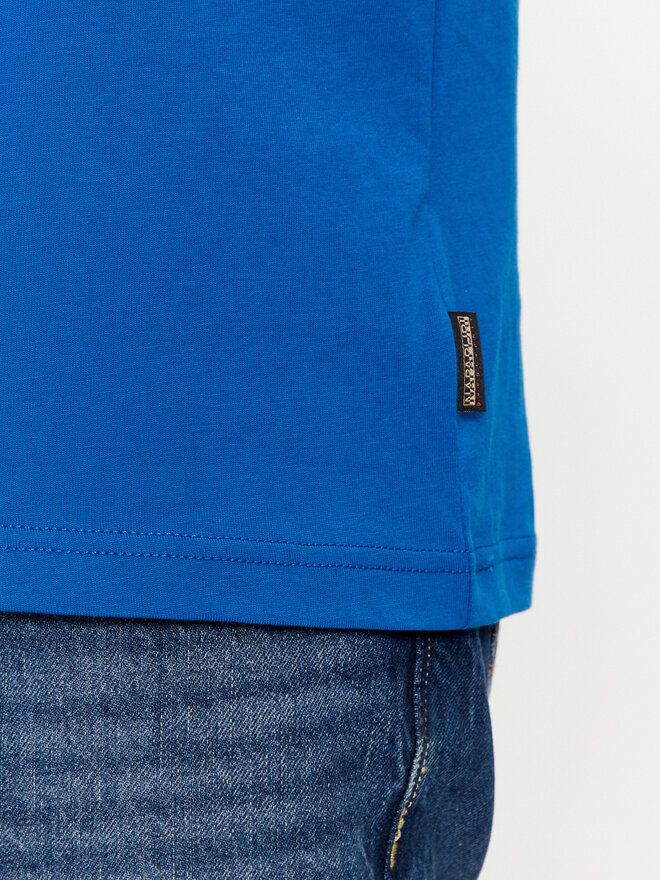 Napapijri Napapijri Camiseta Iaato NP0A4HFZ Azul Regular Fit