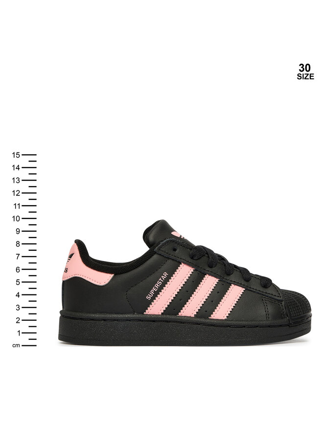adidas Снікерcи adidas Superstar II C JP9445 Чорний