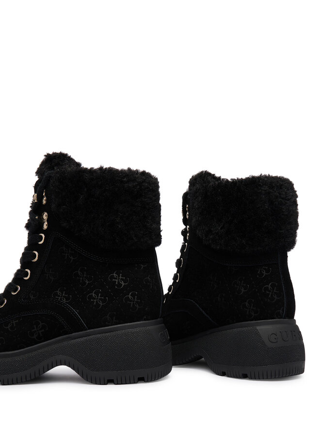 Guess Schnürschuhe Guess FLFVIK SUE10 Schwarz