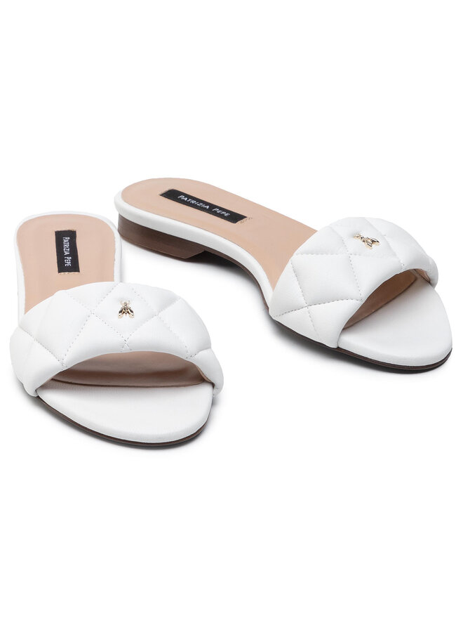 Patrizia Pepe Παντόφλες Patrizia Pepe 2VA172/A8X2-W146 Λευκό