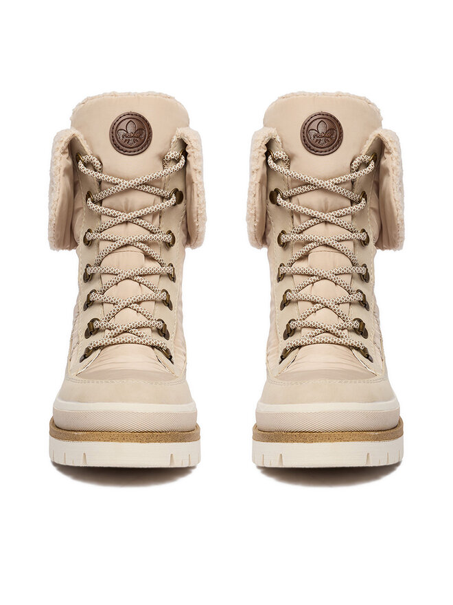 Rieker Schnürschuhe Rieker CEO-Y6200-62 Beige