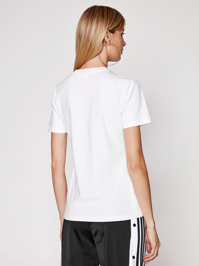 adidas adidas Marškinėliai adicolor Classics Trefoil GN2899 Balta Regular Fit
