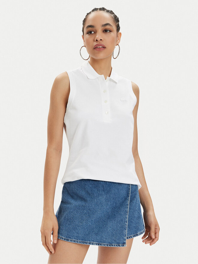 Lacoste Lacoste Pólóing PF5445 Fehér Slim Fit