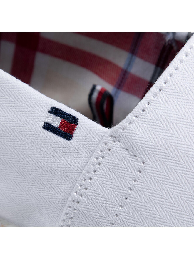 Tommy Hilfiger Espadrilės Tommy Hilfiger Easy Summer Slip On FM0FM00569 Balta