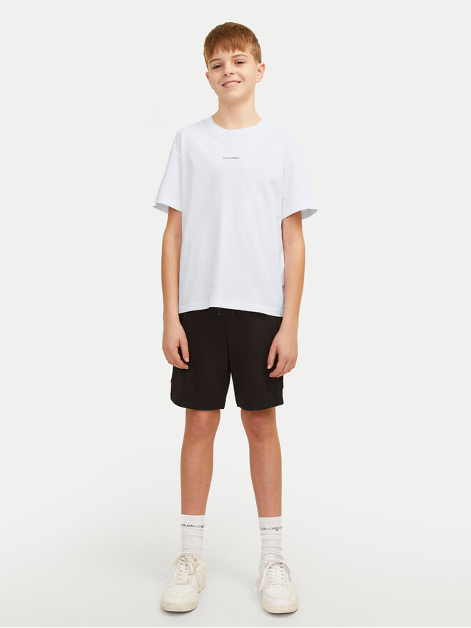 Jack&Jones Junior Jack&Jones Junior Marškinėliai Joraruba 12257134 Balta Volume Fit