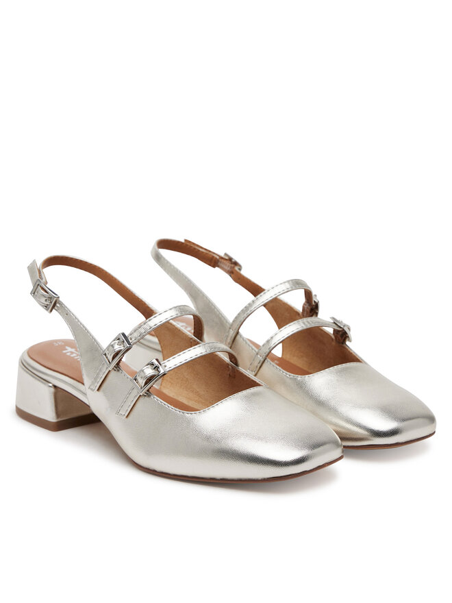 Tamaris Sandały Tamaris 1-29510-44 Srebrny