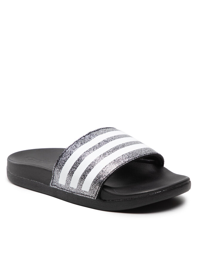 adidas Pantoletten adidas adilette Comfort K FY8836 Silberfarben