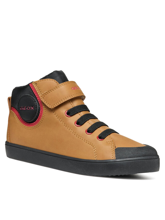 Geox Tenisice Geox J Gisli Boy J465CC 0MEFU C2G9B M Smeđa
